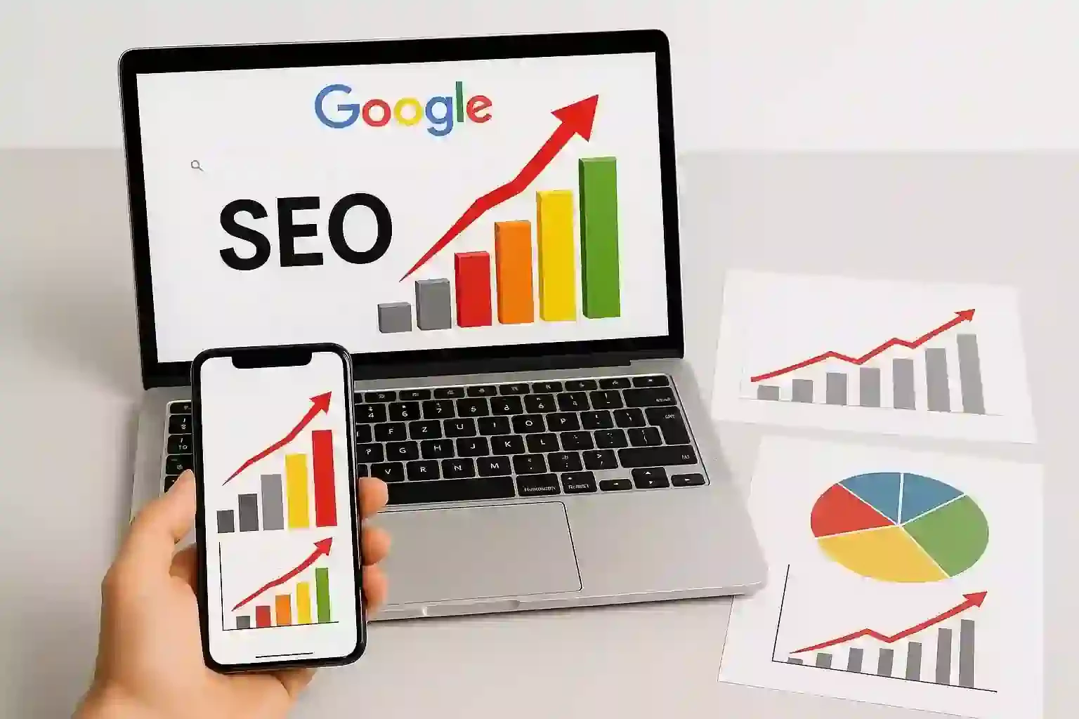 SEO - Chart Sichtbarkeit in der Onlinesuche steigern